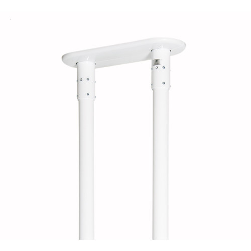 SYSTEM 2 - Heavy Duty Twin Pole Ceiling / Floor Mount for Ã˜50mm Poles