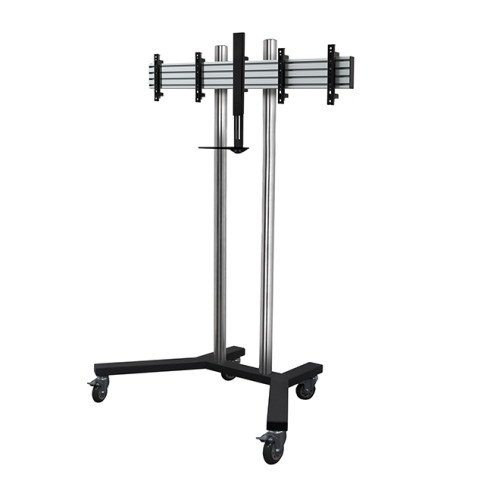 Universal Twin Screen VC Trolley (VESA 400)