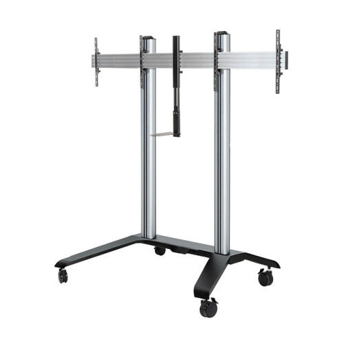 Universal Twin Screen VC Trolley (VESA 600 x 400)