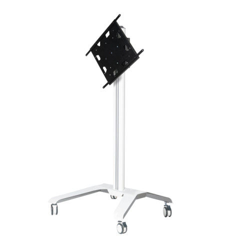 Flat Screen Trolley with Flip Rotation (VESA 600 x 400) - 1.7m Column