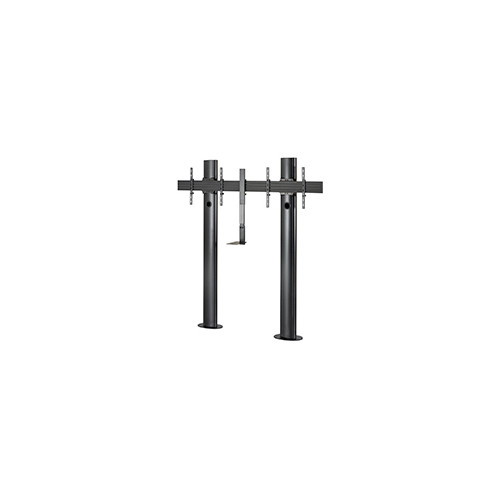 MODE-AL - Premium Bolt-Down Twin Screen VC Stand - (VESA 600 x 400) - 2m