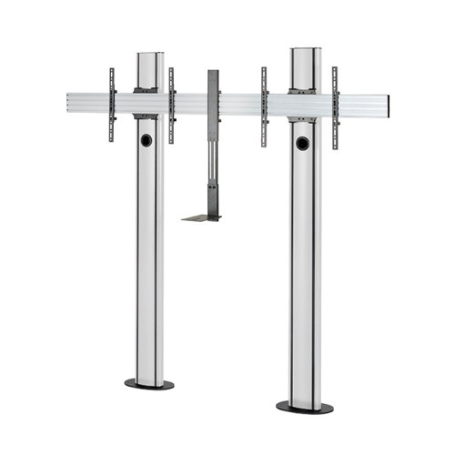 MODE-AL - Premium Bolt-Down Twin Screen VC Stand - (VESA 600 x 400) - 2m