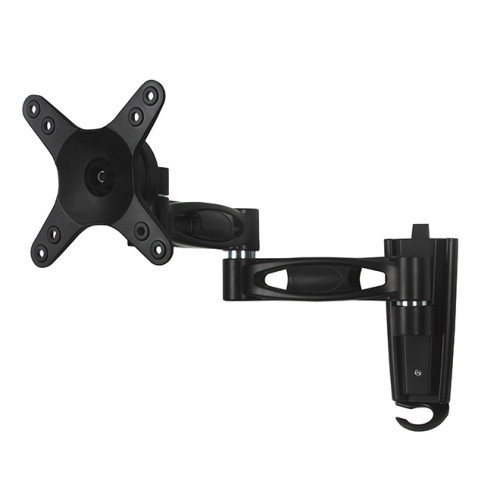 Double Arm Flat Screen Wall Mount with Tilt and Swivel