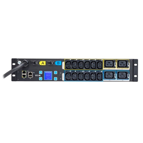 Eaton EMIH06 power distribution unit (PDU) 16 AC outlet(s) 2U Black