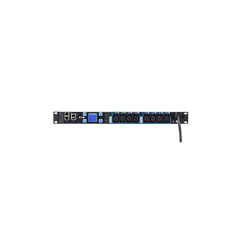 Eaton EMIH28 power distribution unit (PDU) 8 AC outlet(s) 1U Black