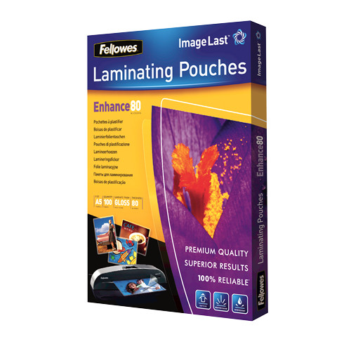 Fellowes ImageLast A5 80 Micron Laminating Pouch