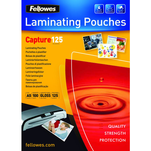 Fellowes ImageLast A5 125 Micron Laminating Pouch - 100 pack