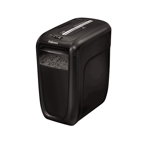 Fellowes 60CS paper shredder Cross shredding 23 cm Black