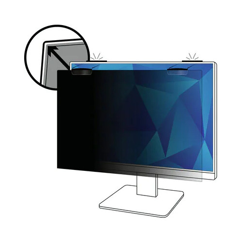 T Privacy Filter for 21.5in Full Screen Monitor with T COMPLYT Magnetic Attach 16:9 PF215W9EM