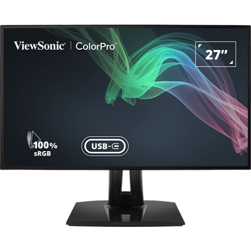 ViewSonic 27" 4K UHD Pantone Validated 100% sRGB Monitor with Docking Station Design