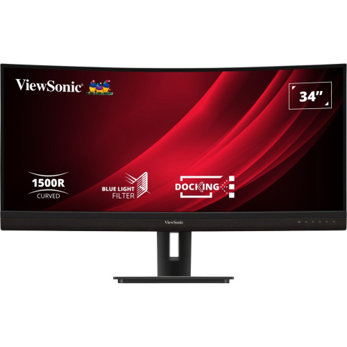 ViewSonic 34”  UWQHD Curved Docking Monitor