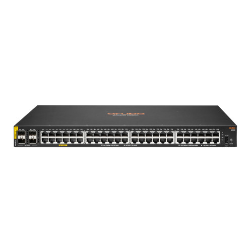 Hewlett Packard Enterprise Aruba 6000 48G Class4 PoE 4SFP 370W Managed L3 Gigabit Ethernet (10/100/1000) Power over Ethernet (PoE) 1U