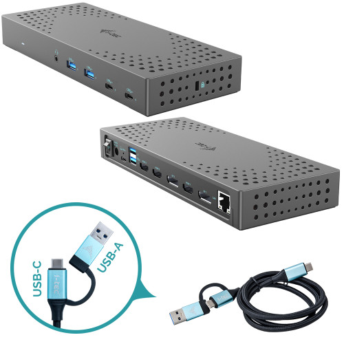 ITEC USB 3.0 3X 4K DOCK 100W