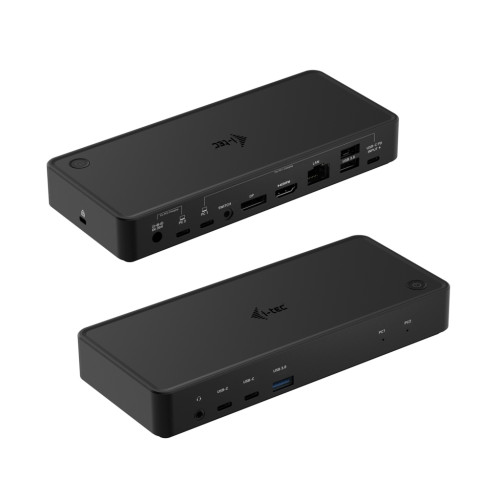 USB-C/Thunderbolt KVM Docking station Dual Display + Power Delivery 65/100W