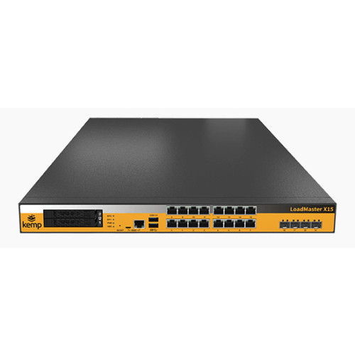 KEMP Technologies LoadMaster LM-X15 hardware appliance Managed Gigabit Ethernet (10/100/1000) Black, Orange