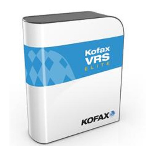 Kofax VRS Elite 1 license(s)