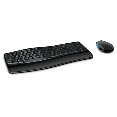 Microsoft Sculpt Comfort Desktop keyboard Mouse included RF Wireless QWERTY English Black