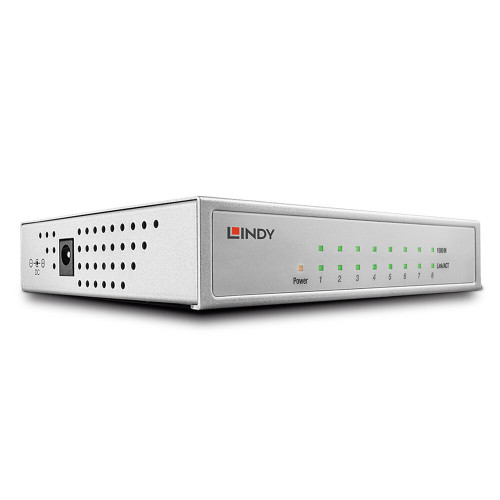 Lindy 8 Port Gigabit Ethernet Switch