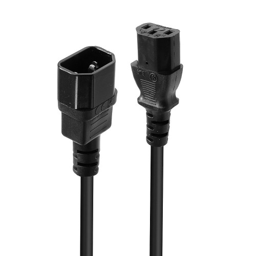 0.5m IEC Extension Cable, Black