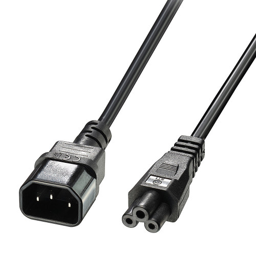 1m C5 to C14 Mains Cable, lead free