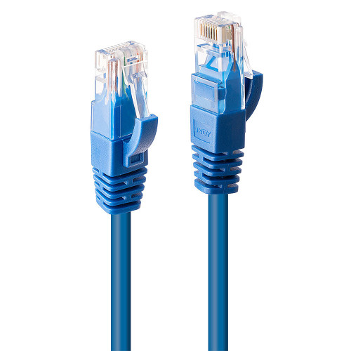 0.3m CAT6 U/UTP Network Cable, Blue