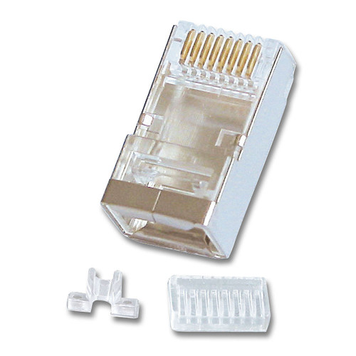 RJ-45 Plug STP Cat.6, 10pcs