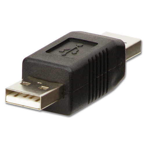 USB Adapter, USB A Male to A Male Gender Changer