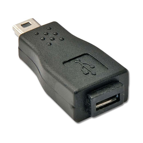 USB 2.0 Adapter Micro-B Female to Mini-B Male