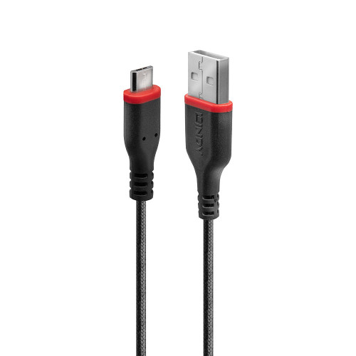 3m Reinforced USB Type A to Micro-B Charge and Sync Cable, 3A