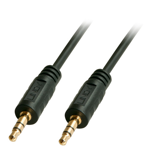 0.25m Premium Audio 3.5mm Jack Cable