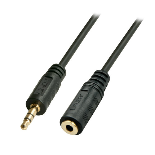 0.25m Premium Audio 3.5mm Jack Extension Cable