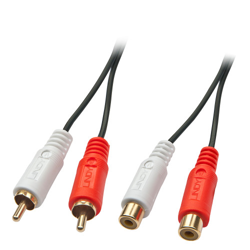 5m Premium Phono To Phono Extension Cable