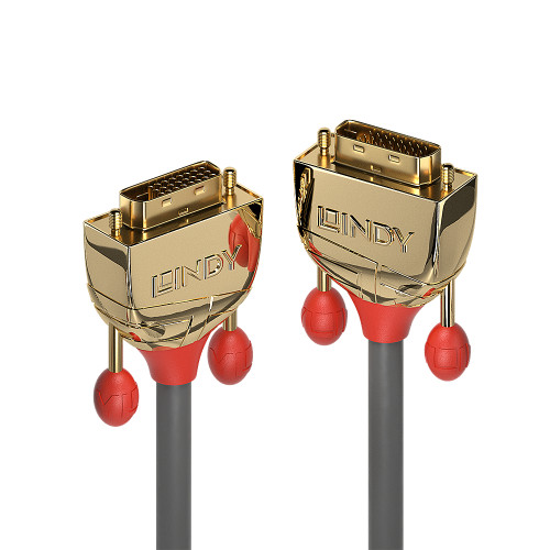 Lindy 3m DVI-D Dual Link Cable, Gold Line