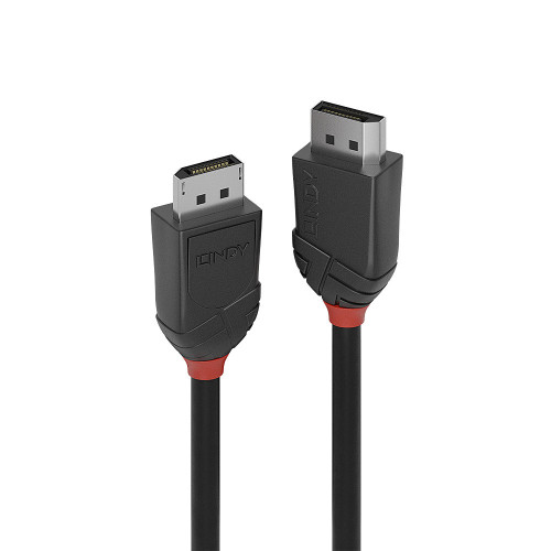 0.5m DisplayPort 1.2 Cable, Black Line