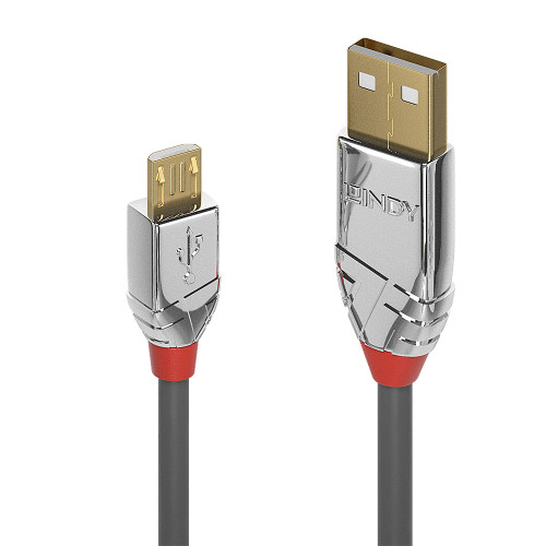 0.5m USB 2.0 Type A to Micro-B Cable, Cromo Line