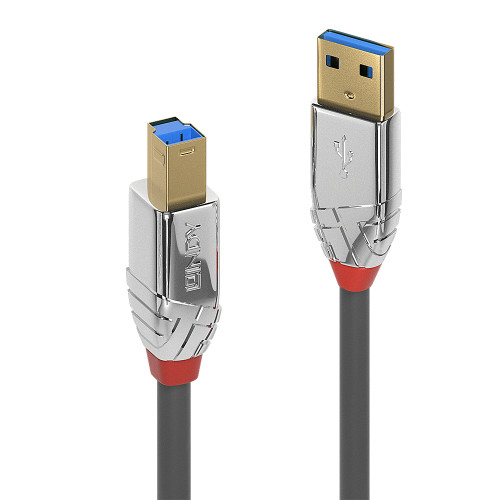 0.5m USB 3.2 Type A to B Cable, 5Gbps, Cromo Line