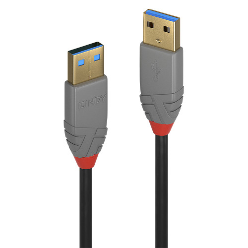 Lindy 0,5m USB 3.2 Type A Cable, Anthra Line