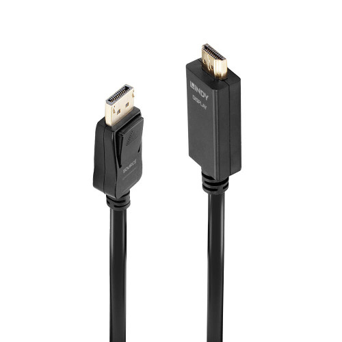 0.5m DisplayPort to HDMI 10.2G Cable