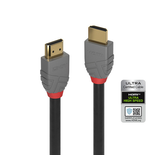 1m Ultra High Speed HDMI Cable, Anthra Line