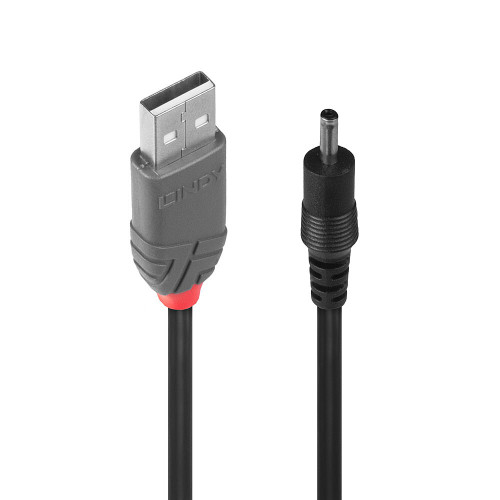 1.5m USB to DC Adapter Cable 1.35mm Inner 3.5mm Outer Tip