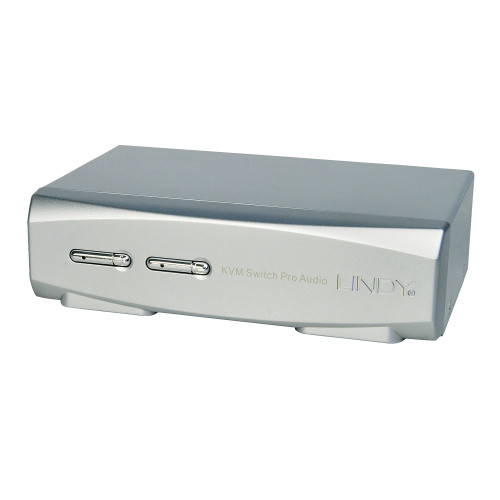 Lindy 2 Port DisplayPort 1.2 KVM Switch Pro