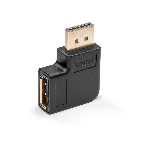 Lindy DisplayPort 1.4 Adapter 90° left