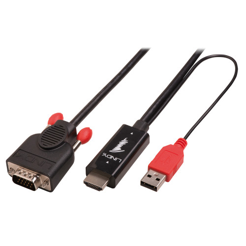 Lindy HDMI to HDMI adapter cable, 1m