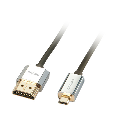 Lindy CROMO Slim HDMI High Speed A/DCable, 0,5m