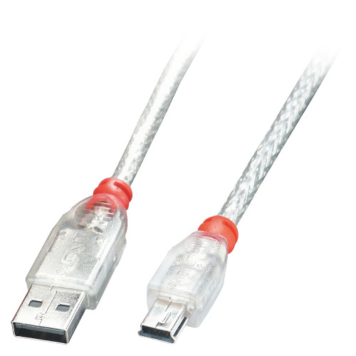 Lindy USB 2.0 Kabel A/mini-B 1m