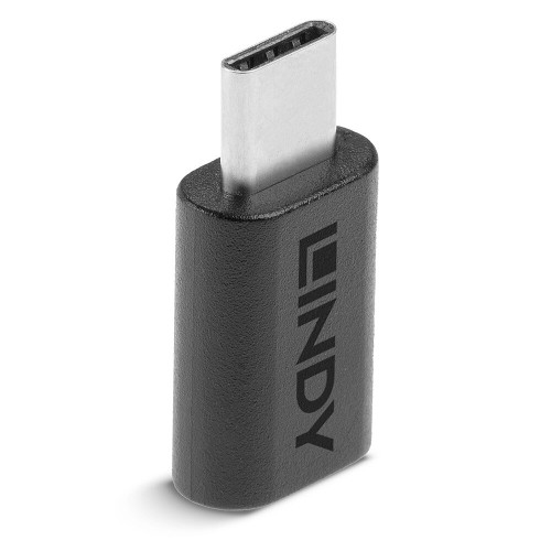 Lindy USB 2.0 Type C to Micro-B Adapter