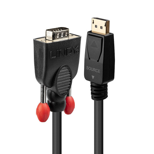 Lindy 0.5m DisplayPort to VGA Adaptercable