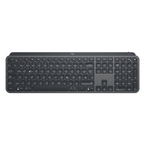 Logitech MX Keys keyboard RF Wireless + Bluetooth QWERTY English Graphite