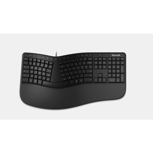 Microsoft Ergonomic keyboard USB QWERTY Black