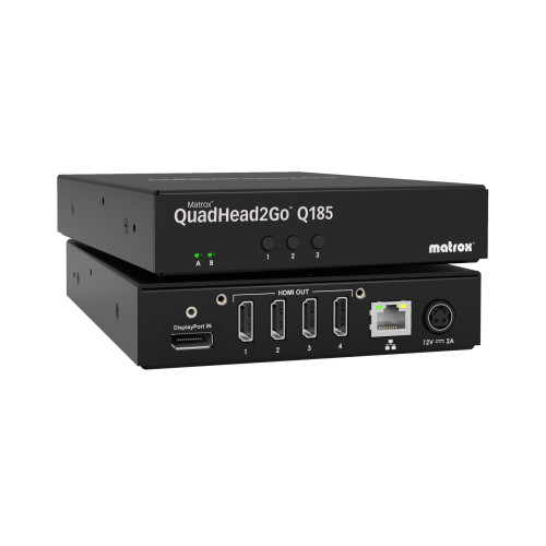 Q2G-DP4K Matrox QuadHead2Go Q185 4K Video Wall Appliance (DP)